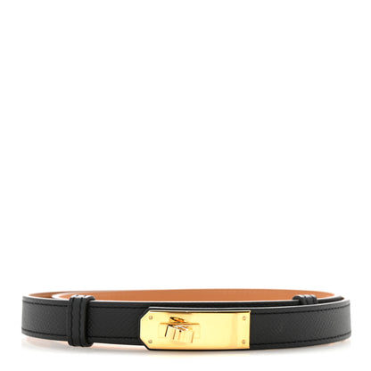 Hermes Epsom Kelly Belt Black 1 of 6
