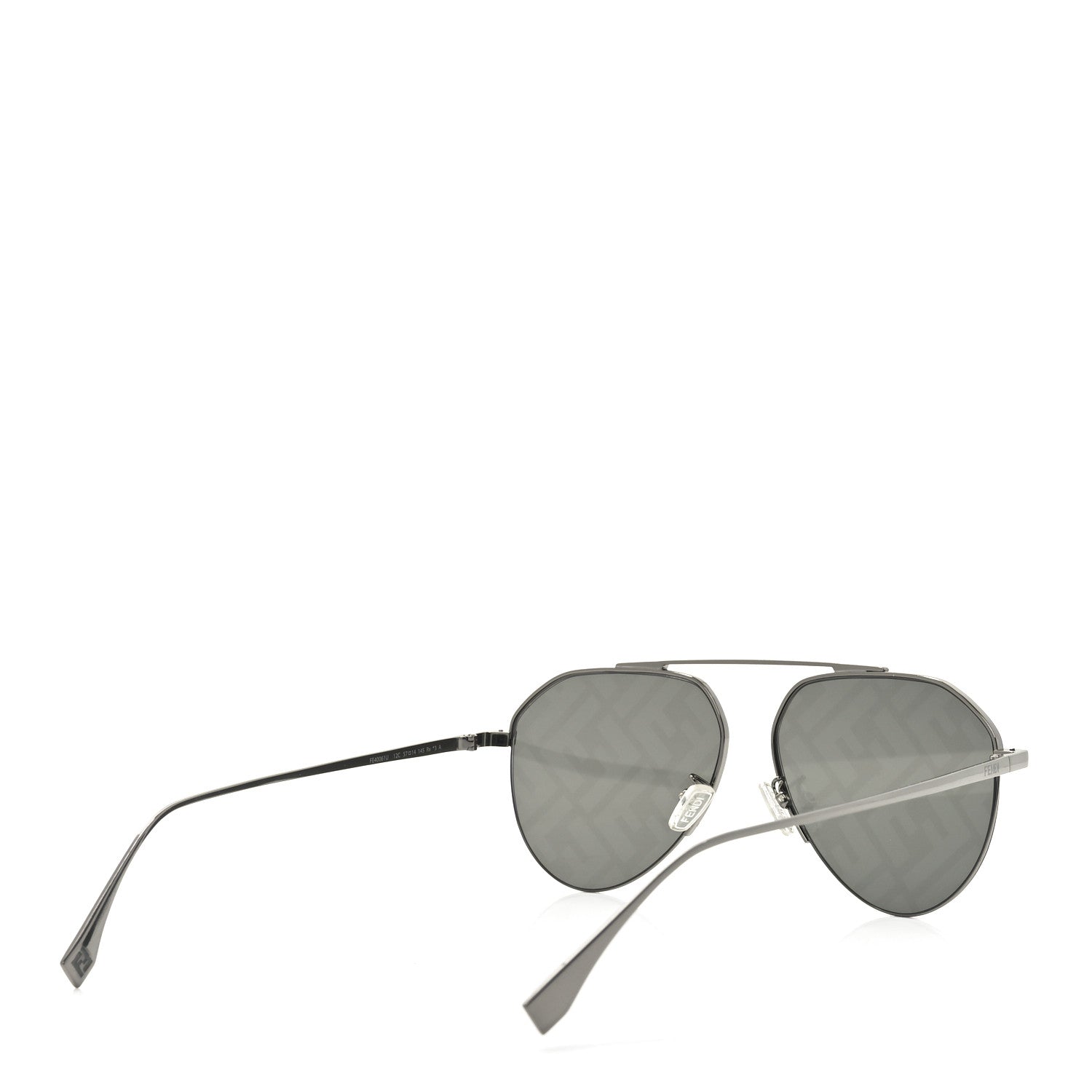 Fendi Metal Fendi Travel Geometric Sunglasses FE40061U Gray 4 of 6