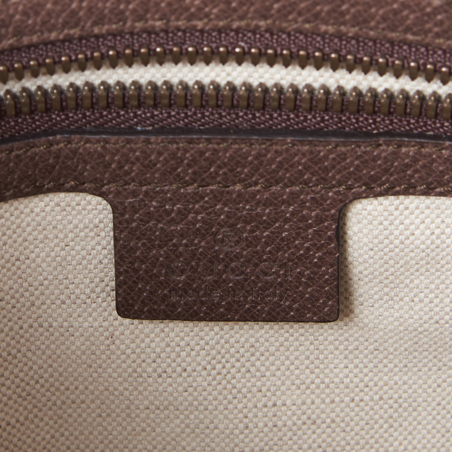 GG Supreme Monogram Web Small Ophidia Messenger Bag Brown