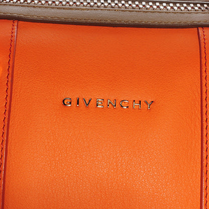 Givenchy Matte Calfskin Medium Bi-Color Lucrezia Beige Orange 9 of 10