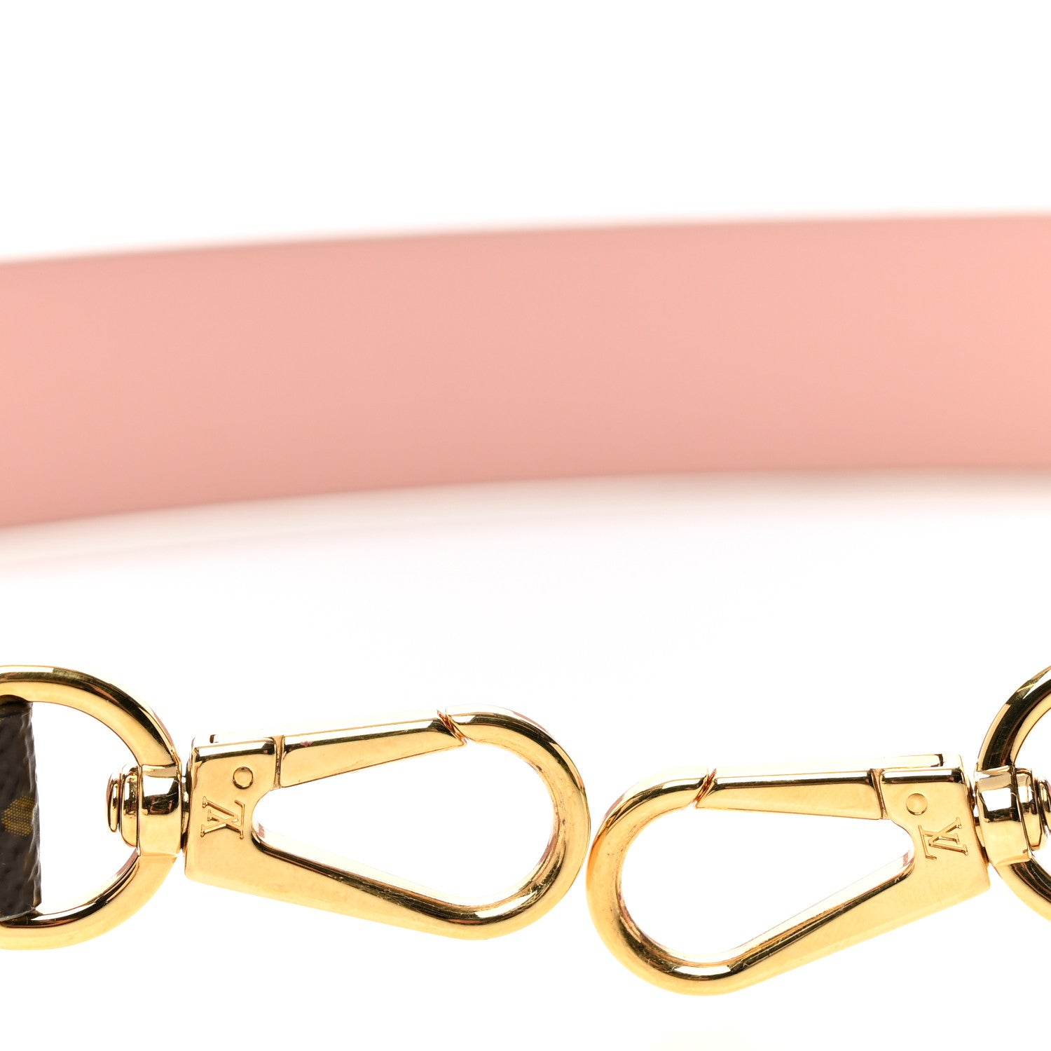 Louis Vuitton Monogram Bandouliere Shoulder Strap Rose Poudre 4 of 4