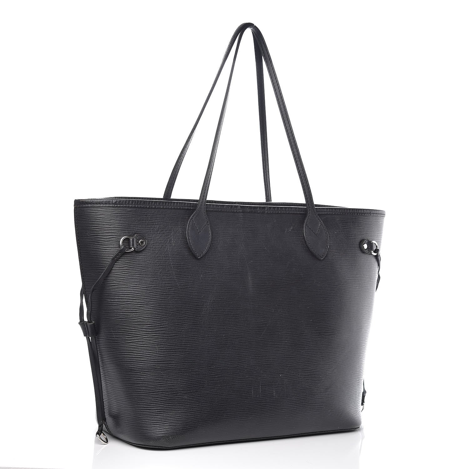 Louis Vuitton Epi Neverfull MM Black 4 of 27