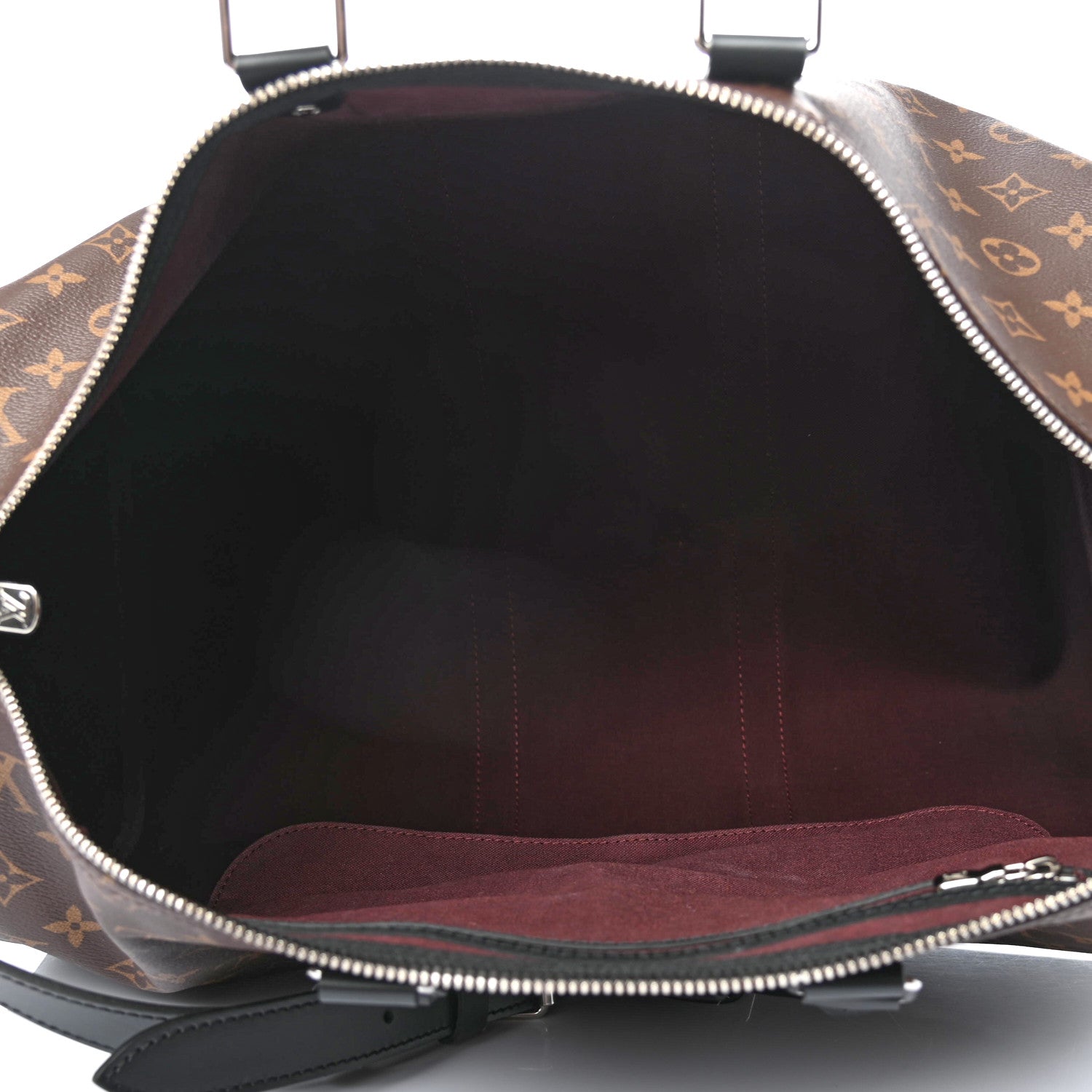 Louis Vuitton Monogram Macassar Keepall Bandouliere 45 5 of 8