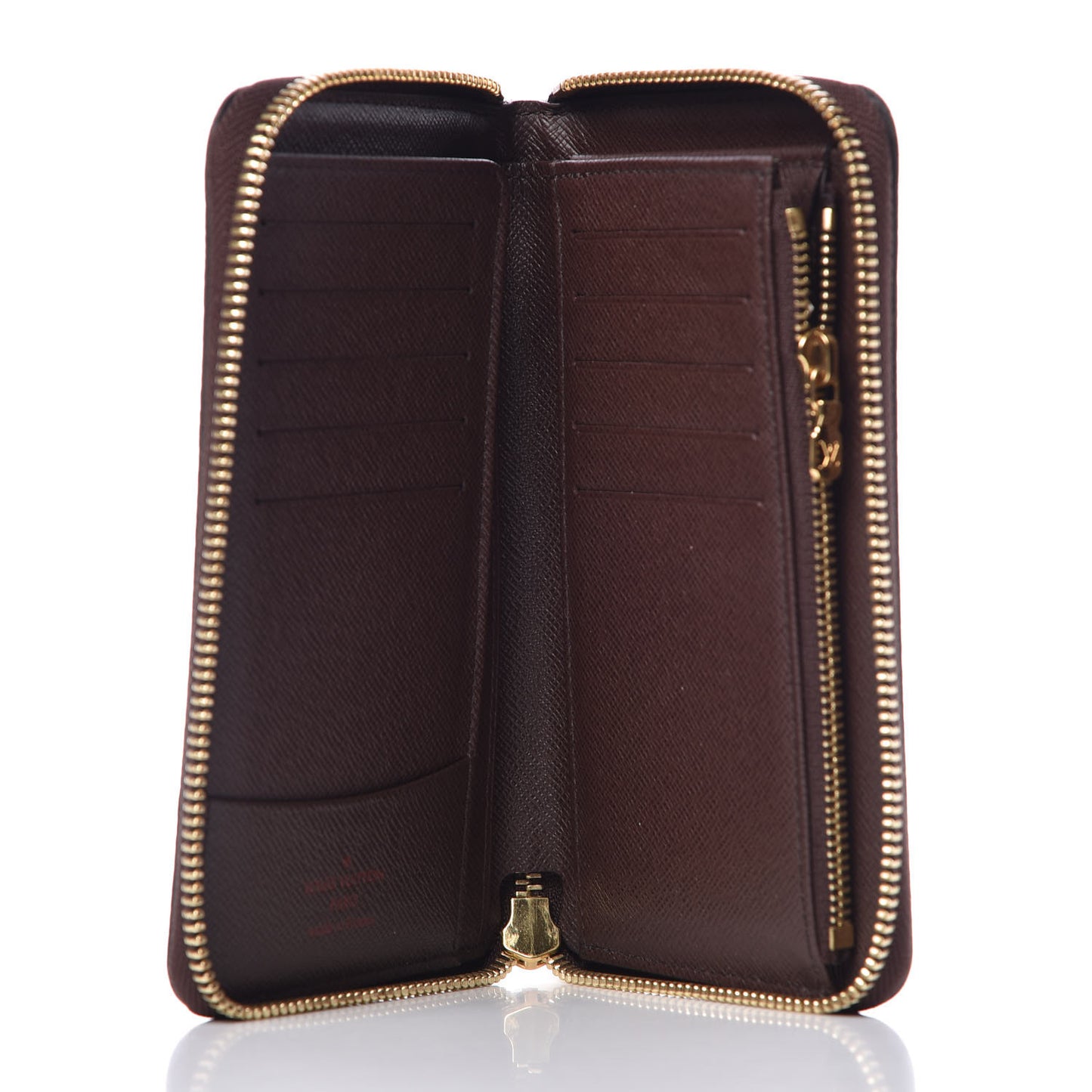 Damier Ebene Compact Zippy Wallet