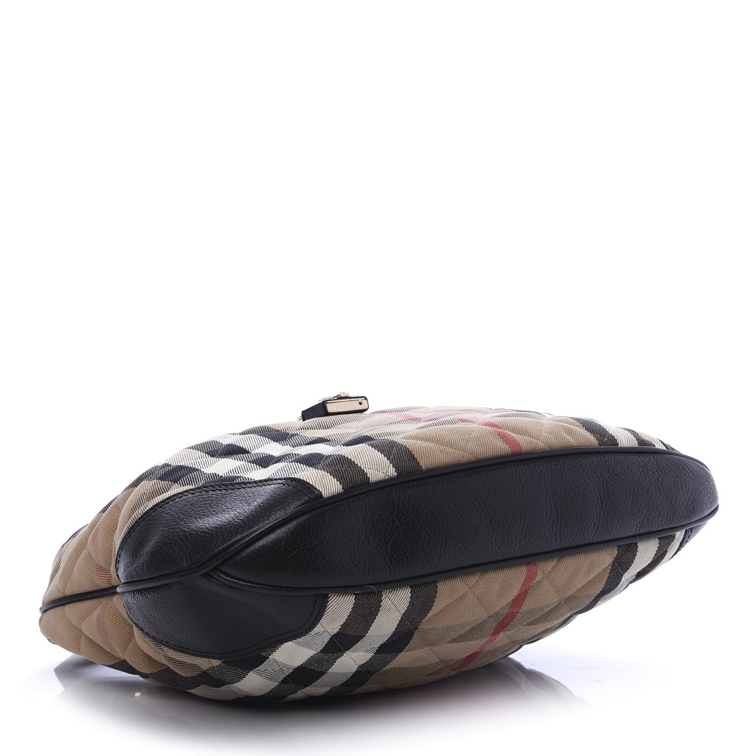 Burberry House Check Quilted Brook Hobo 4 of 15