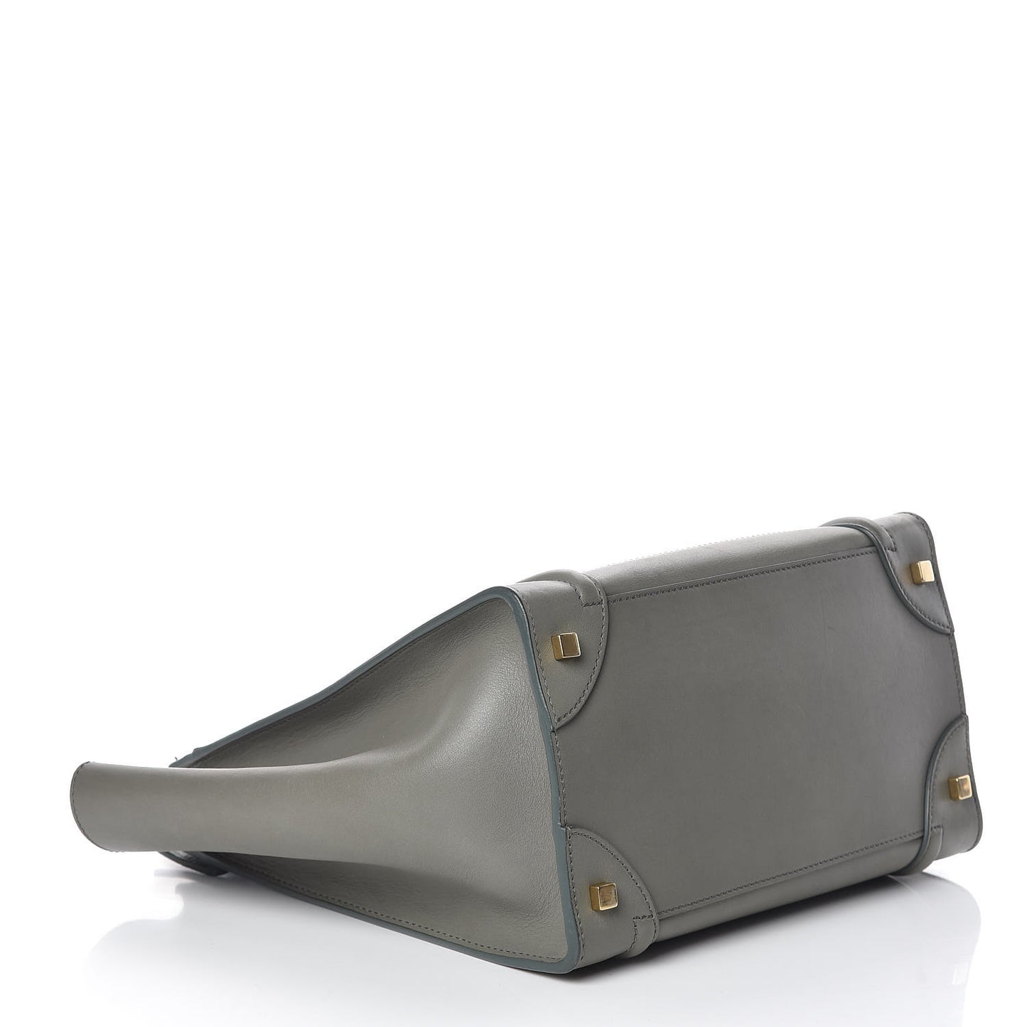 Smooth Calfskin Mini Luggage Almond