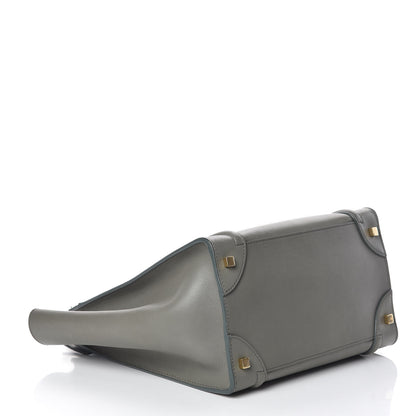 Celine Smooth Calfskin Mini Luggage Almond 4 of 8
