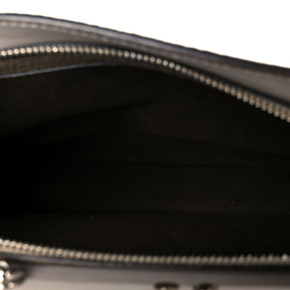 Fendi Cuoio Romano Striped Macro FF Bicolor Mini Peekaboo I SEE U Satchel Ghianda 5 of 11