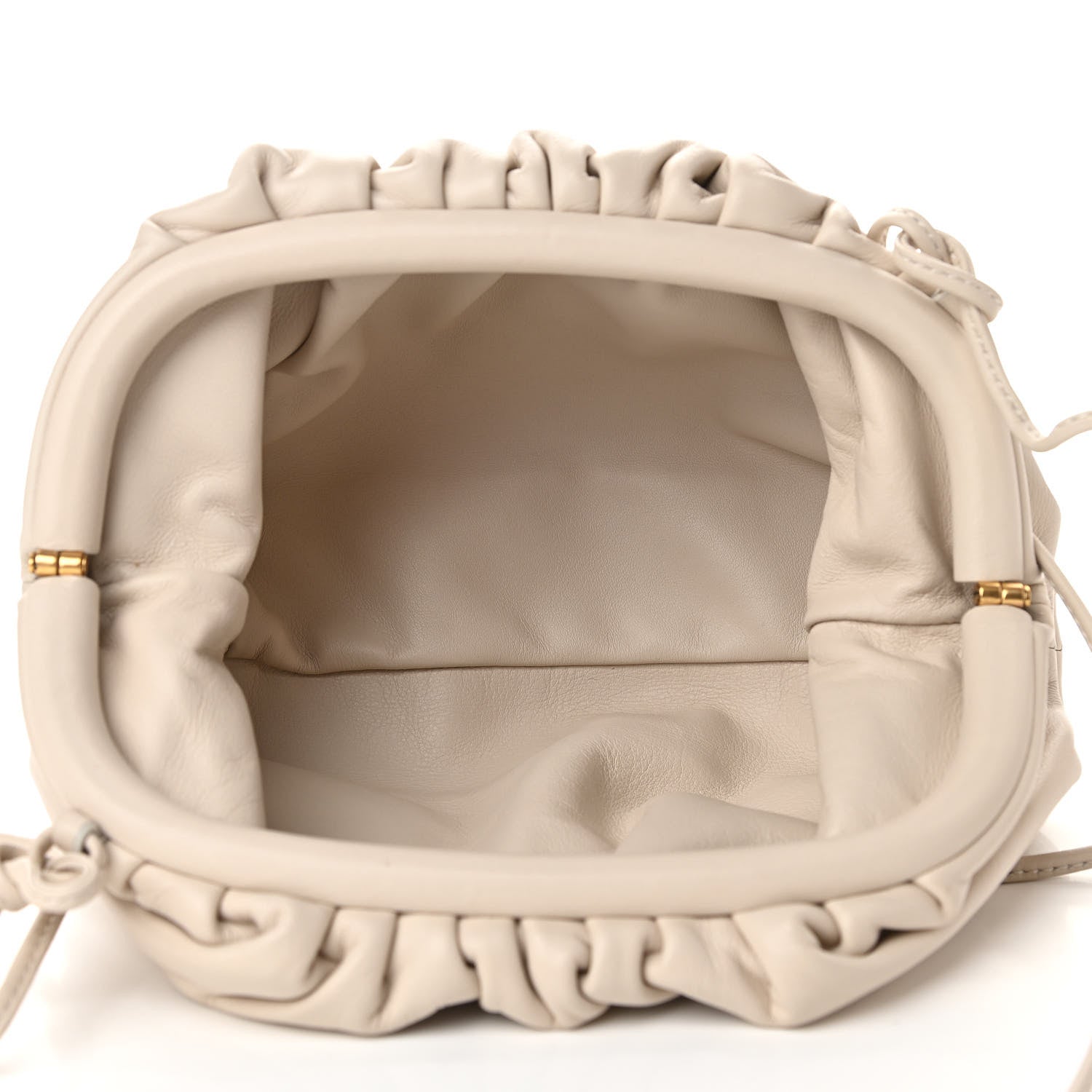 Bottega Veneta Butter Calfskin The Mini Pouch Mist 9 of 12