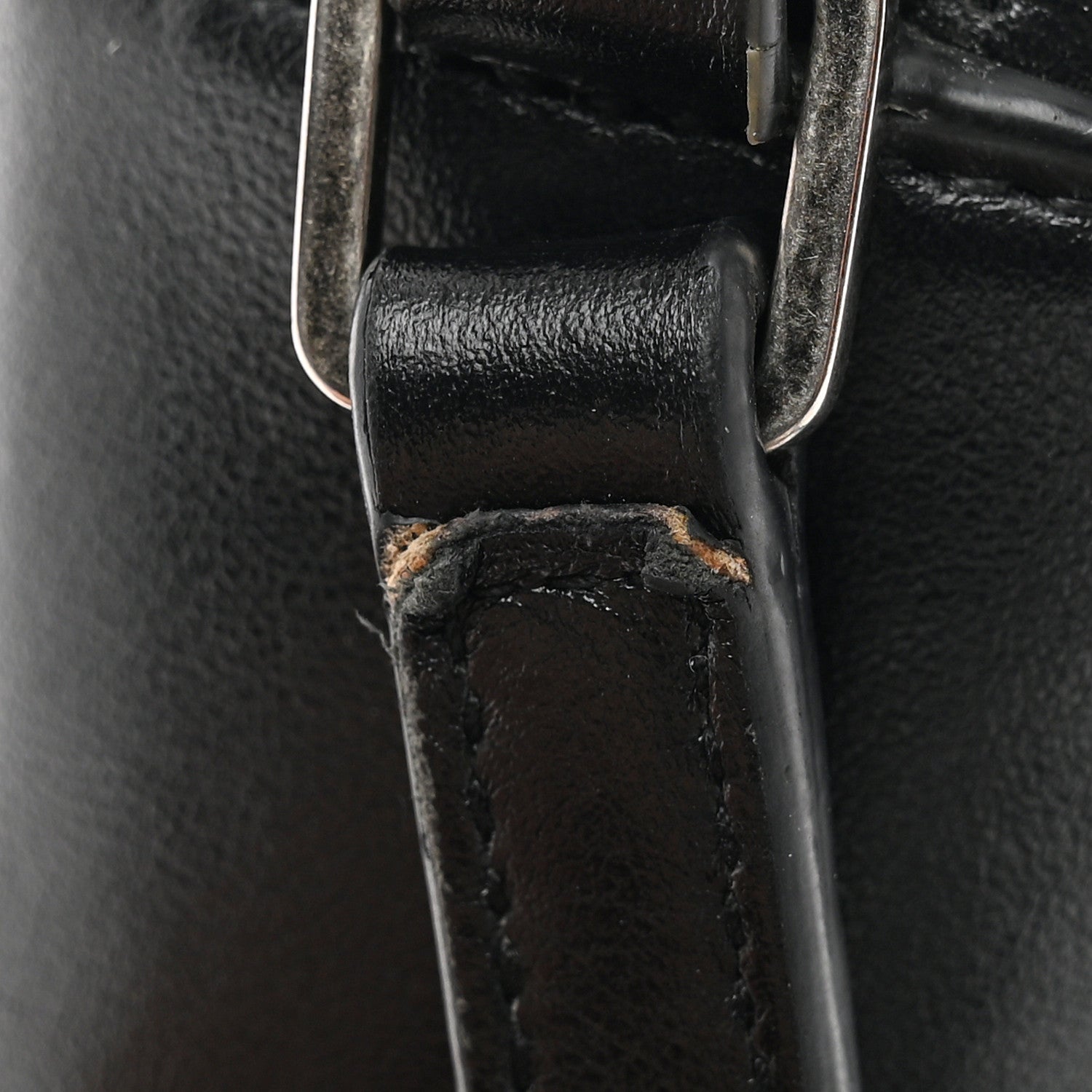 Saint Laurent Calfskin Matelasse Monogram Lou Camera Bag Black 13 of 13