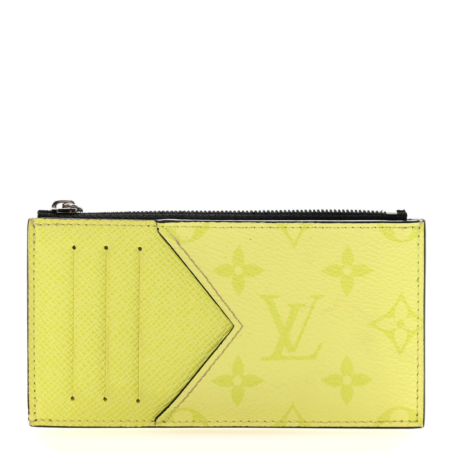 Louis Vuitton Taigarama Coin Card Holder Yellow 1 of 6