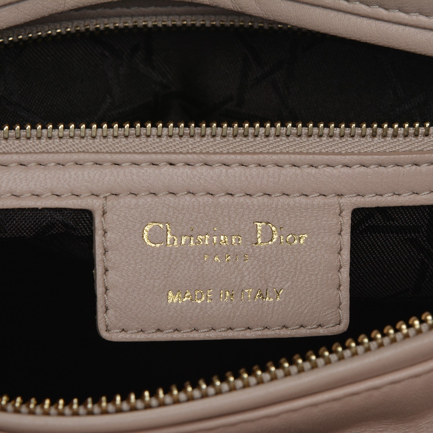 Christian Dior Lambskin Cannage Large Lady Dior Rose Poudre 8 of 13