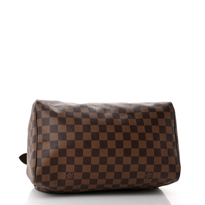 Louis Vuitton Damier Ebene Speedy 30 4 of 12