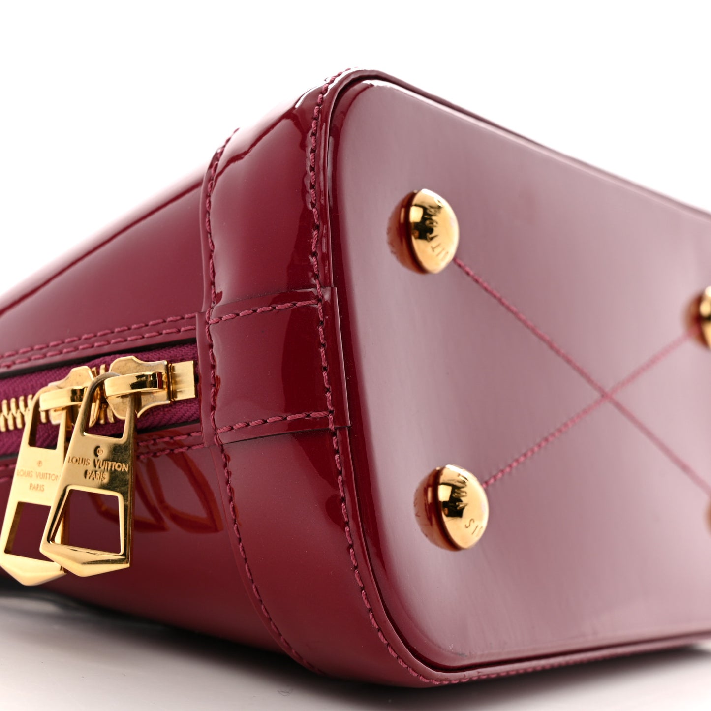Patent Monogram Alma BB Magenta