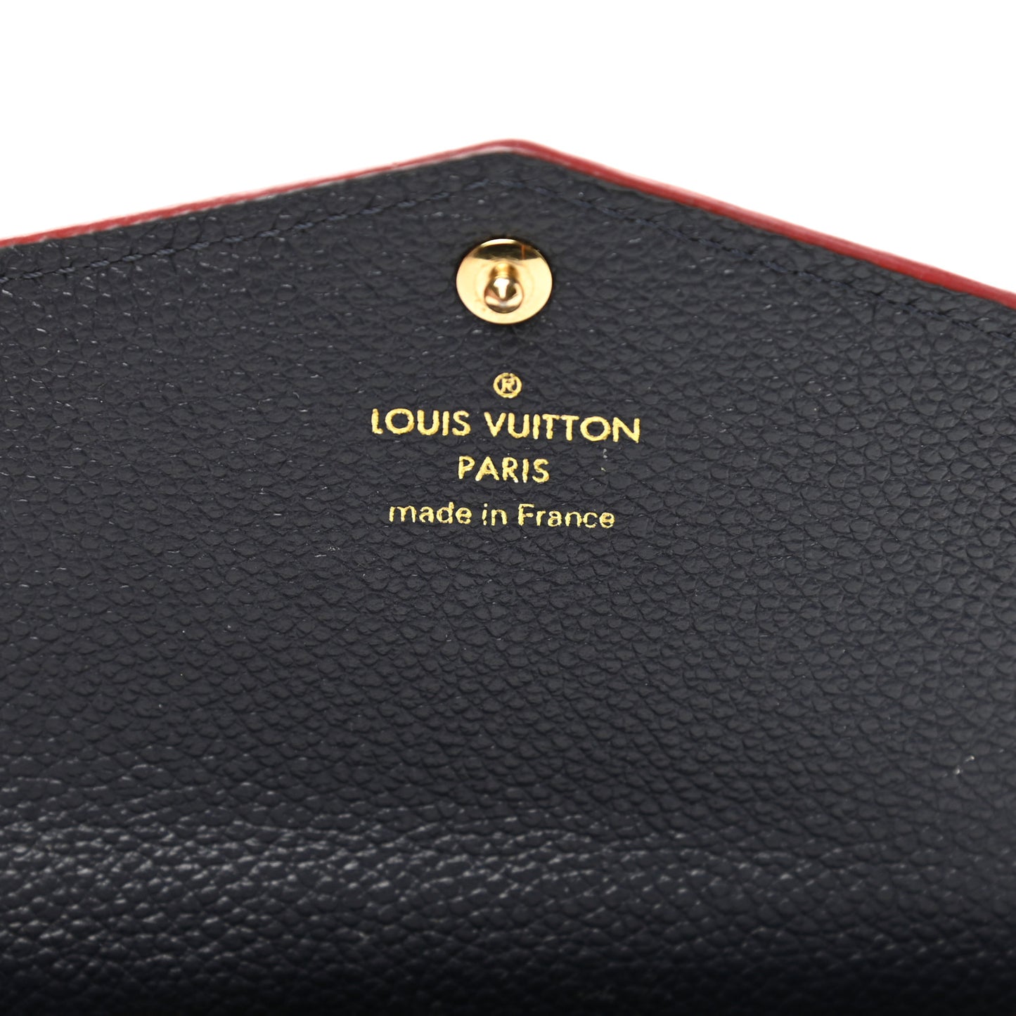 Empreinte Key Pouch Marine Rouge