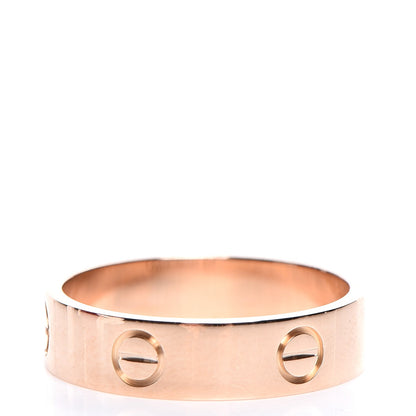 Cartier 18K Pink Gold 5.5mm LOVE Ring 62 10 4 of 5