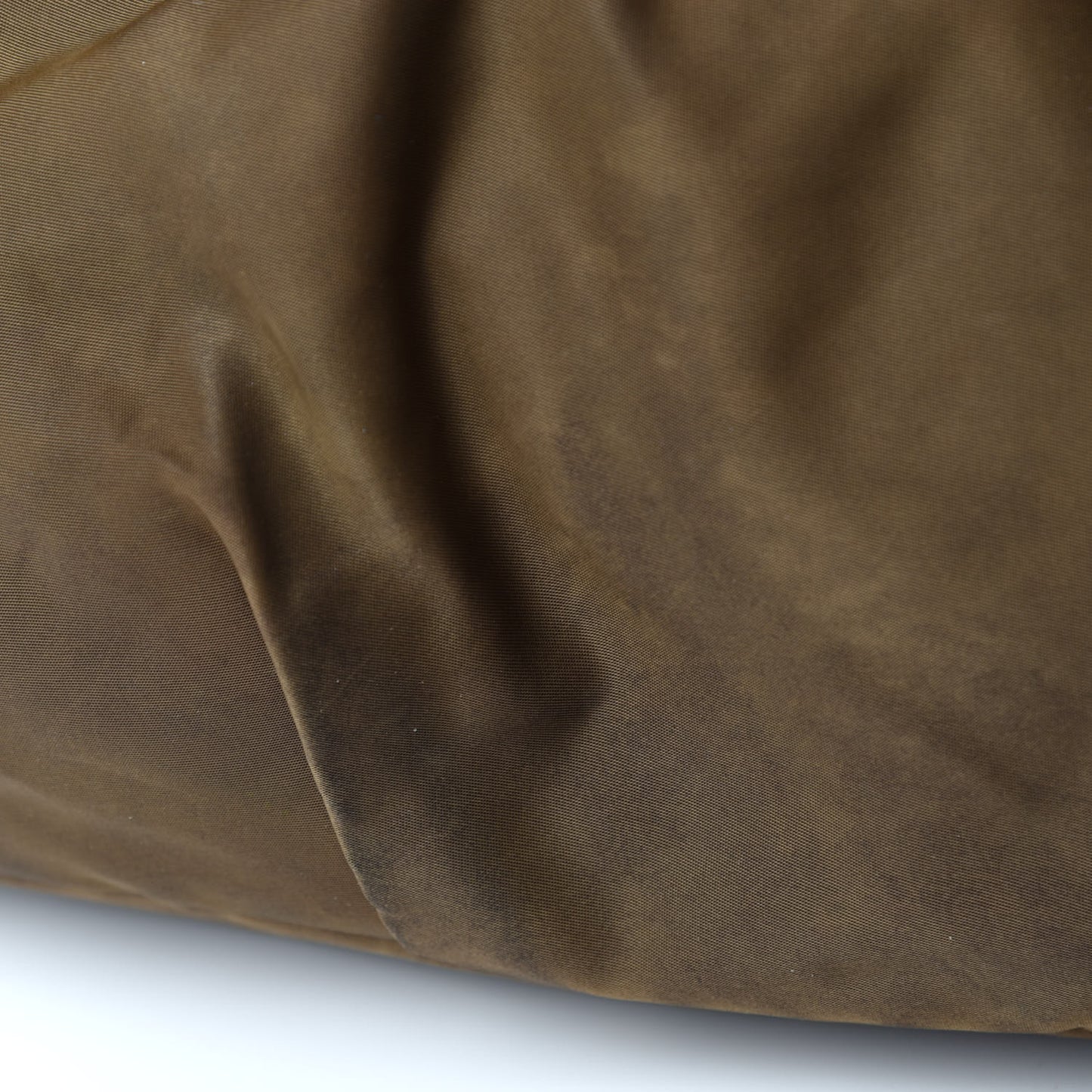 Tessuto Nylon Jacquard Logo Tote Brown