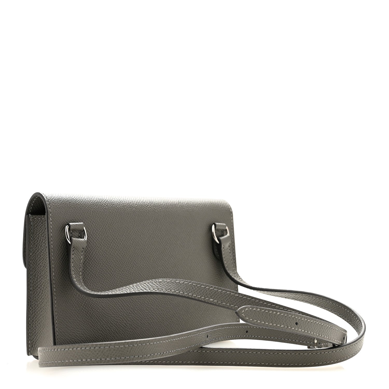 Hermes Epsom Hermesnap Wallet Gris Meyer 3 of 11