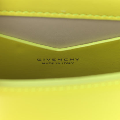Givenchy Box Calfskin Mini 4G Vertical Bag Fluo Yellow 6 of 12