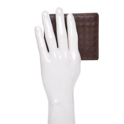 Bottega Veneta Nappa Intrecciato Bi-Fold Wallet Espresso 2 of 9
