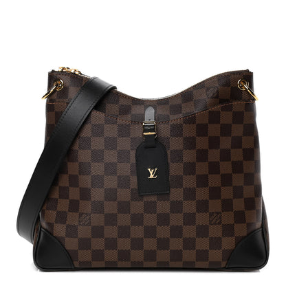 Louis Vuitton Damier Ebene Odeon MM Black 1 of 10