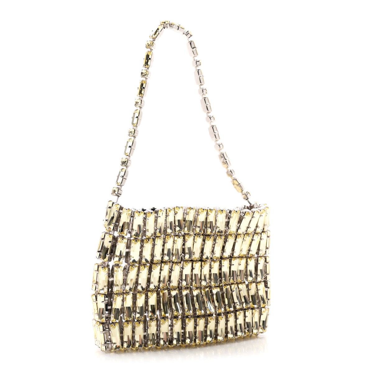 Saint Laurent Crystal Micro Evening Bag Mirror 3 of 7