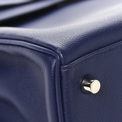 Hermes Evercolor Verso Kelly Retourne 32 Bleu Encre Bleu Zellige 9 of 13