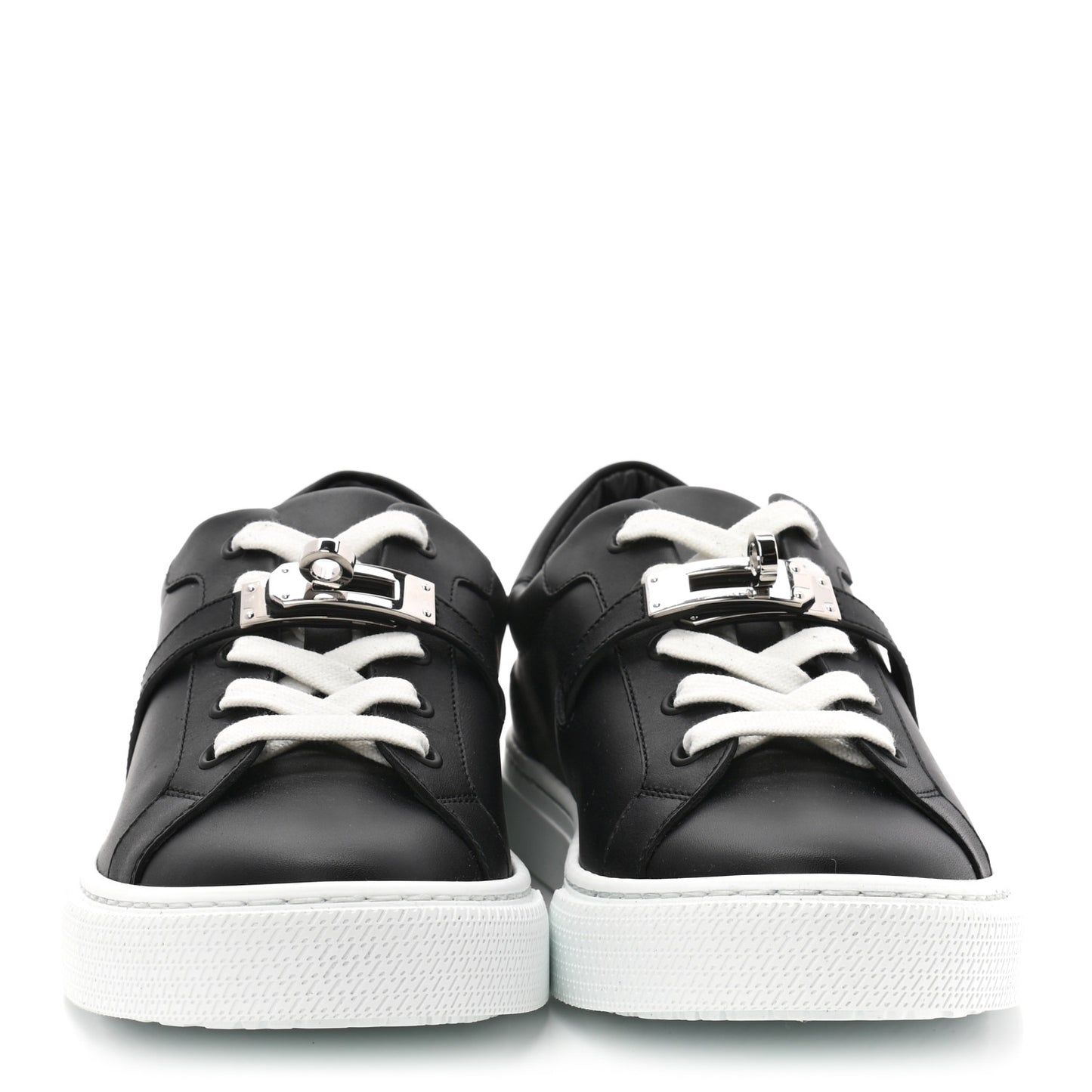 Calfskin Day Sneakers 37 Black