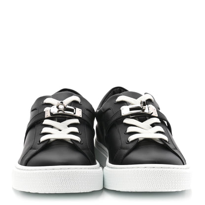 Hermes Calfskin Day Sneakers 37 Black 2 of 10