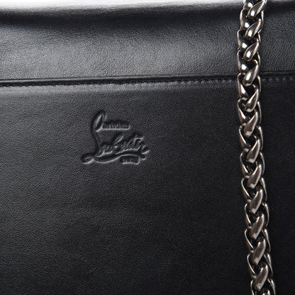 Christian Louboutin Calfskin Small Sweety Charity NV Shoulder Bag Black 12 of 16
