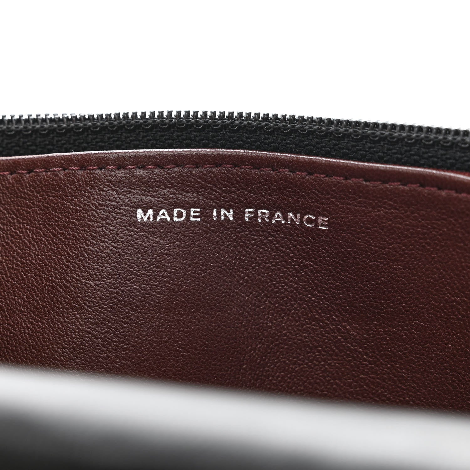 Chanel Lambskin Quilted Wallet On Chain WOC Black 7 of 12