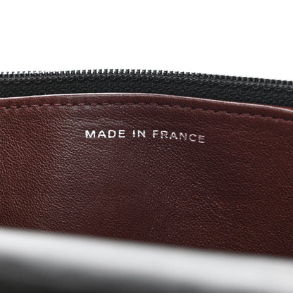 Chanel Lambskin Quilted Wallet On Chain WOC Black 7 of 12