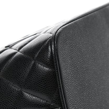 Chanel Caviar Quilted Medallion Tote Black 6 of 12