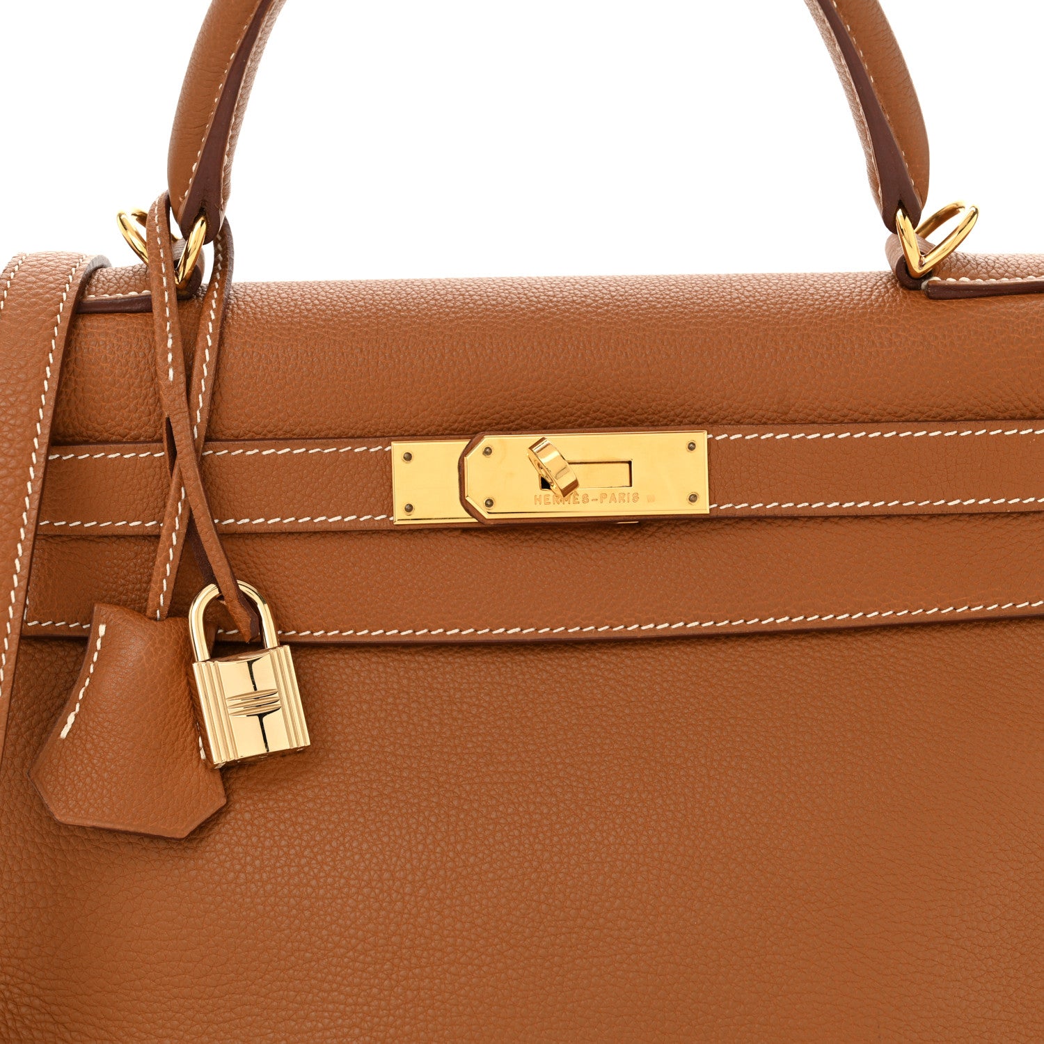 Hermes Togo Kelly Retourne 28 Gold 8 of 12