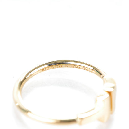Tiffany 18K Yellow Gold T Wire Ring 50 5.5 4 of 5