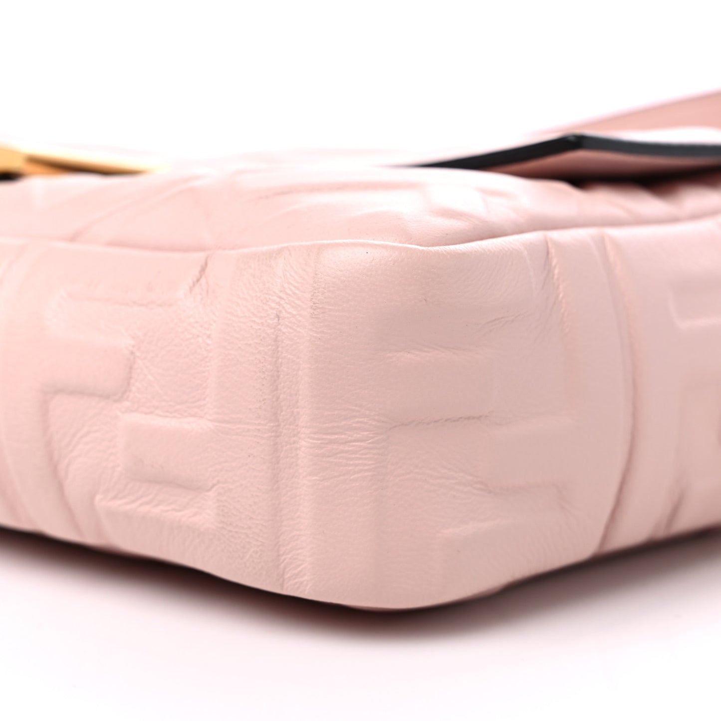 Nappa FF 1974 Embossed Baguette Rosa Quarzo