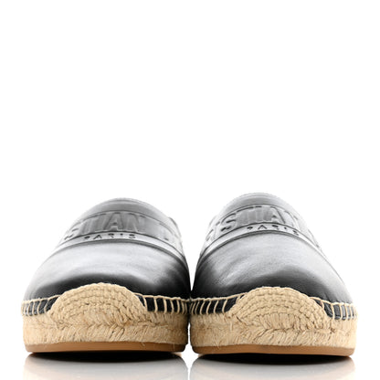 Christian Dior Lambskin Granville Espadrilles 36 Black 2 of 9