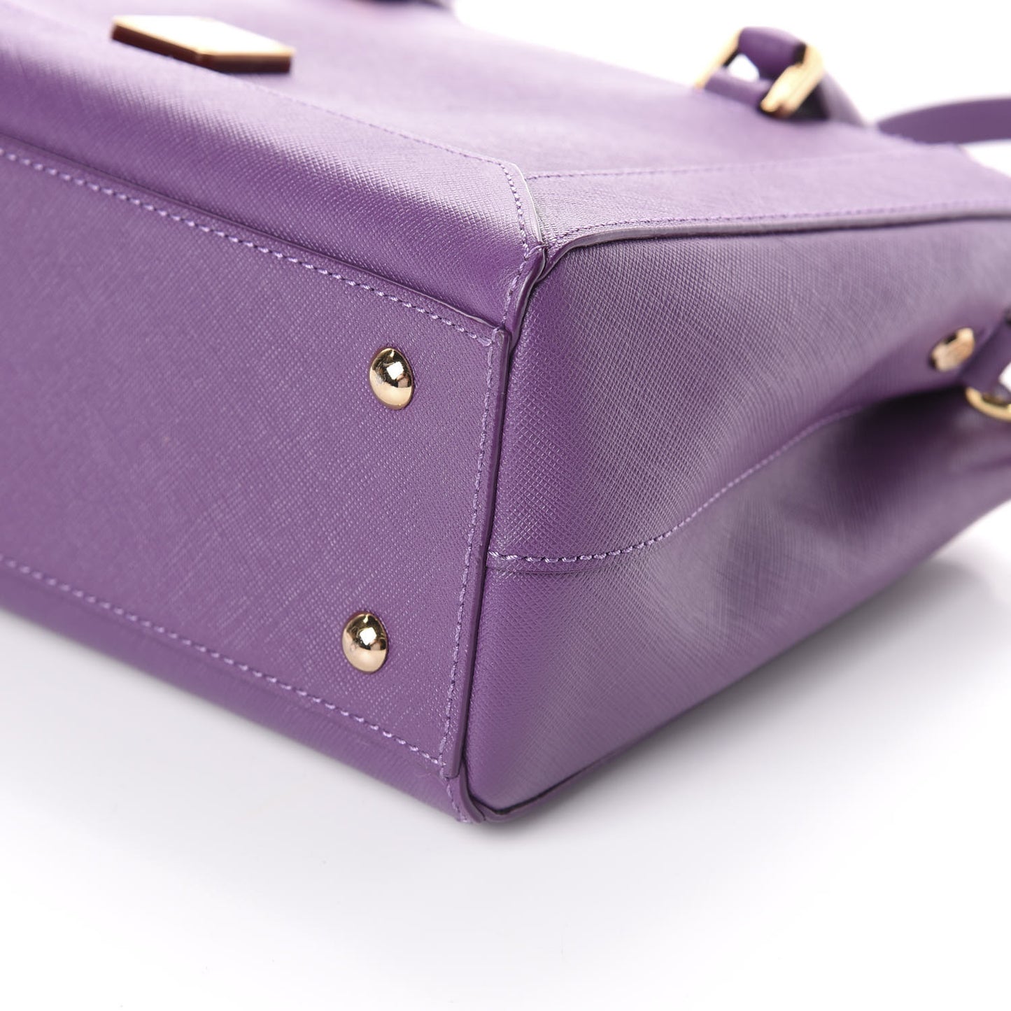 Saffiano Nuovo Tote Purple