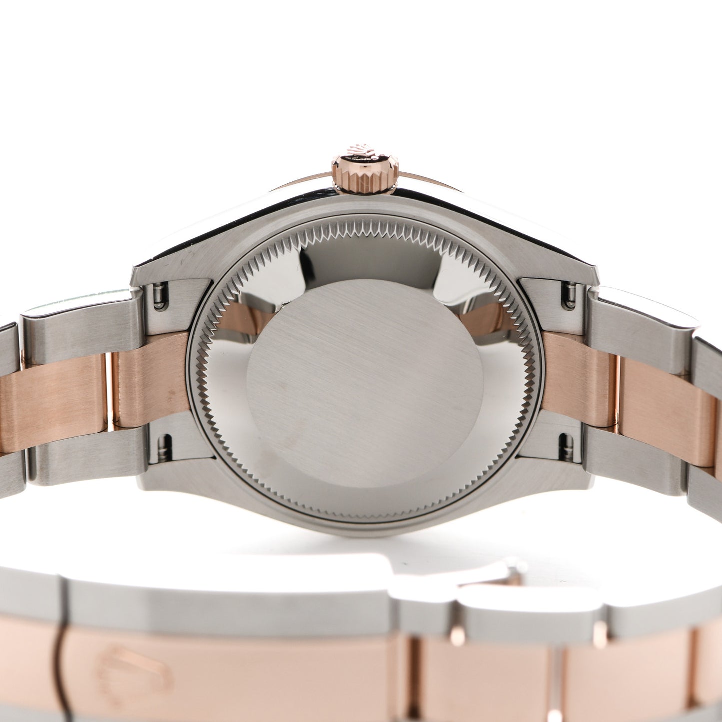 Stainless Steel 18K Everose Diamond 31mm Oyster Perpetual Datejust Watch Silver 178241