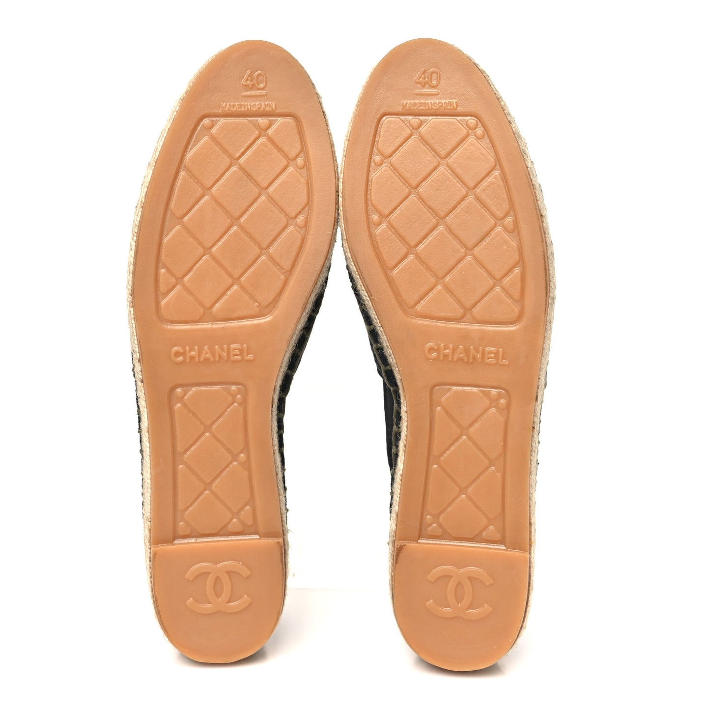 Fabric Biarritz CC Espadrilles  40 Blue Green