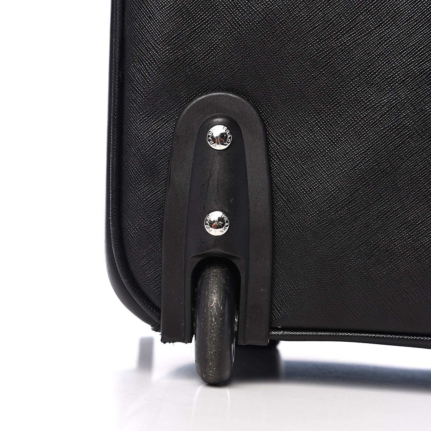 Prada Saffiano Travel Trolley Luggage Black 7 of 14