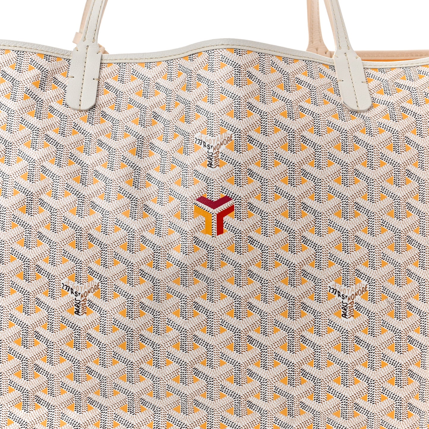 Goyardine Saint Louis Claire Voie GM White