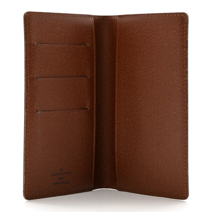 Louis Vuitton Monogram Checkbook Holder Case Wallet 4 of 8