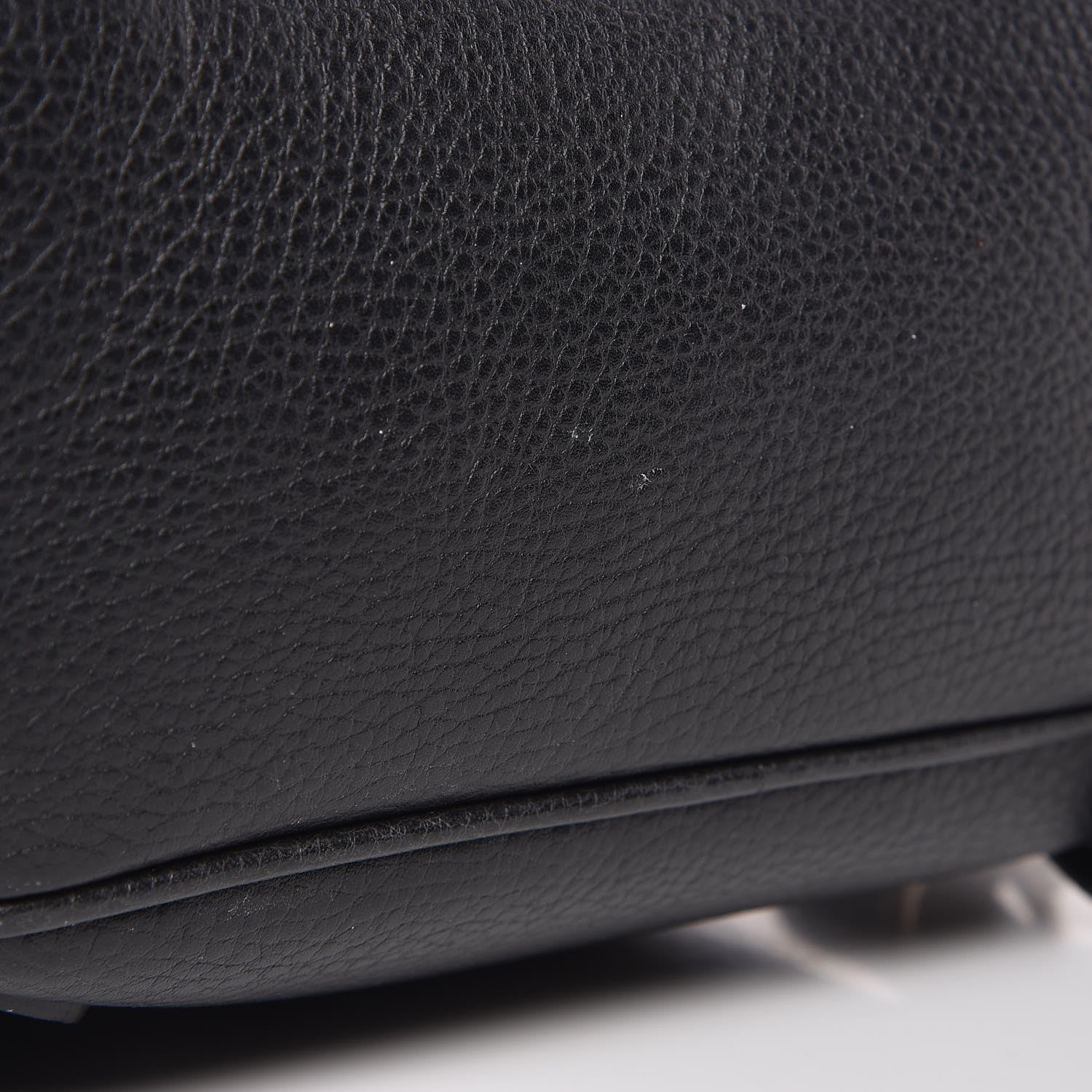 Gucci Pebbled Calfskin Soho Chain Backpack Black 8 of 11