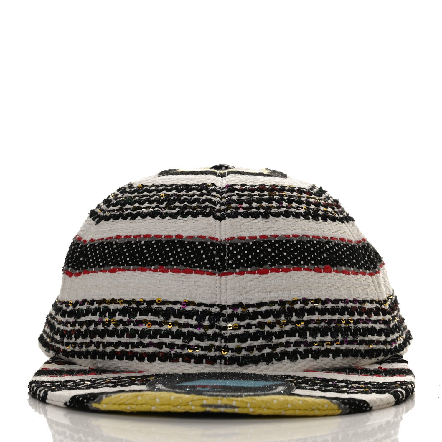 Chanel Tweed Cap Hat Multicolor 2 of 8