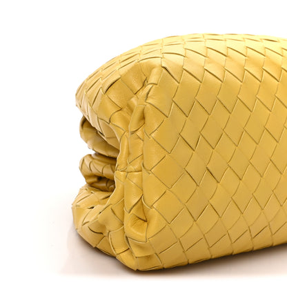 Bottega Veneta Nappa Maxi Intrecciato The Pouch Oversized Clutch Corn 8 of 9