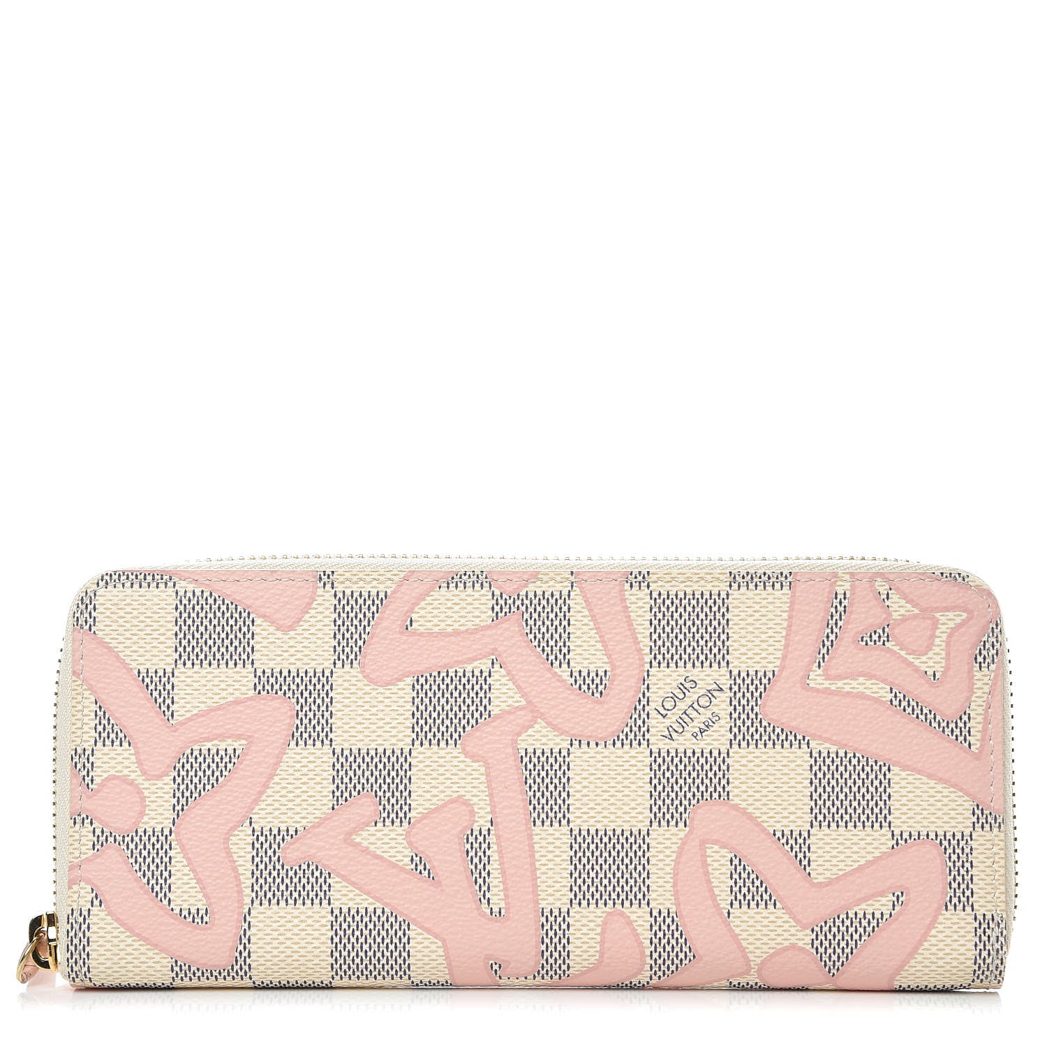 Louis Vuitton Damier Azur Tahitienne Clemence Wallet 1 of 7