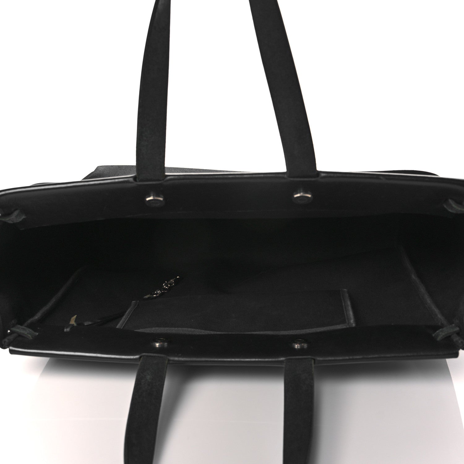 Hermes Toile Vache Hunter Herbag Cabas MM Black 5 of 13