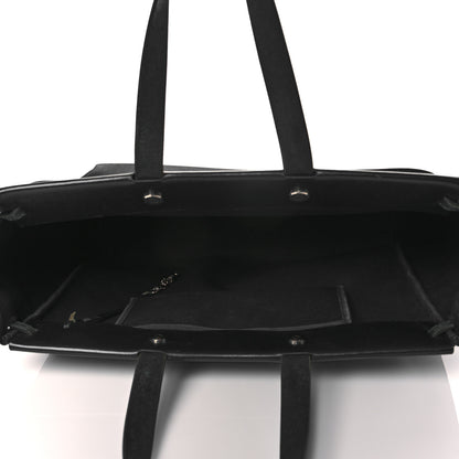 Hermes Toile Vache Hunter Herbag Cabas MM Black 5 of 13