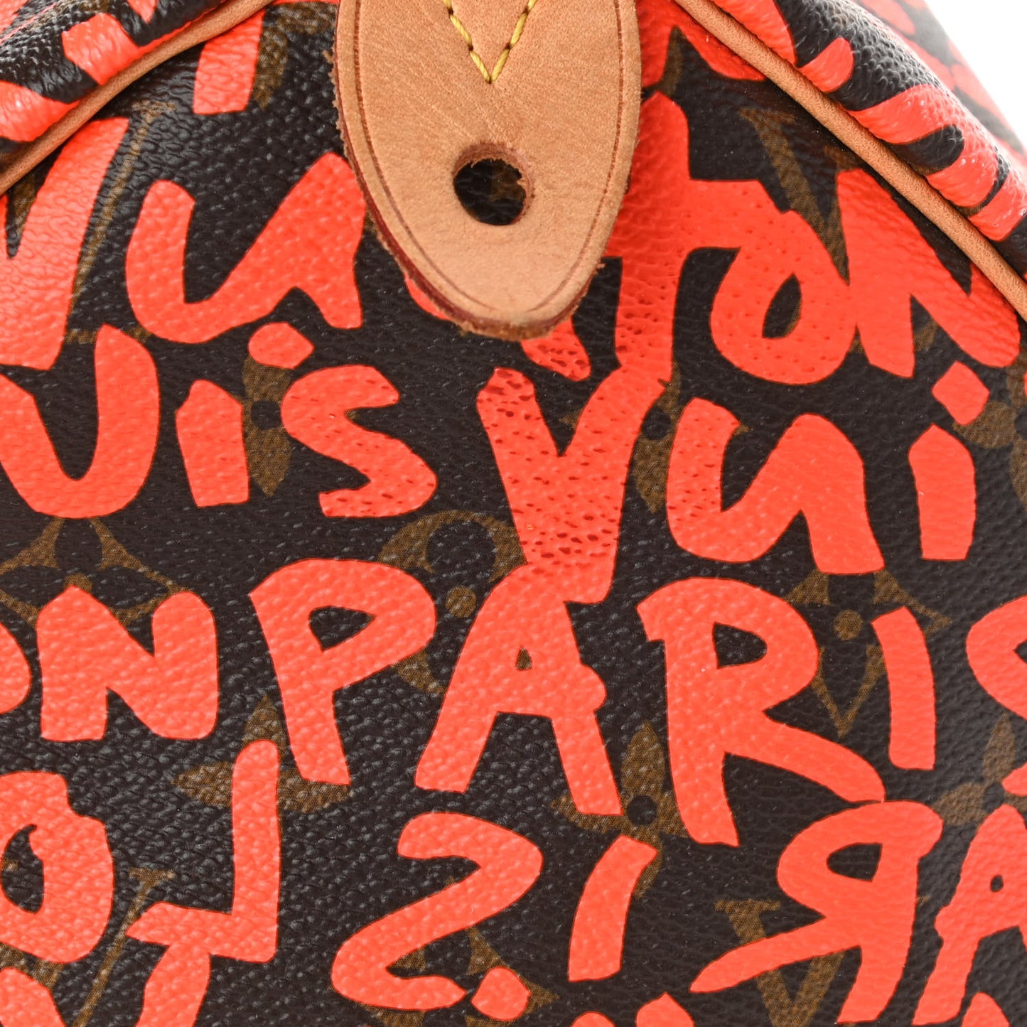 Monogram Graffiti Speedy 30 Orange